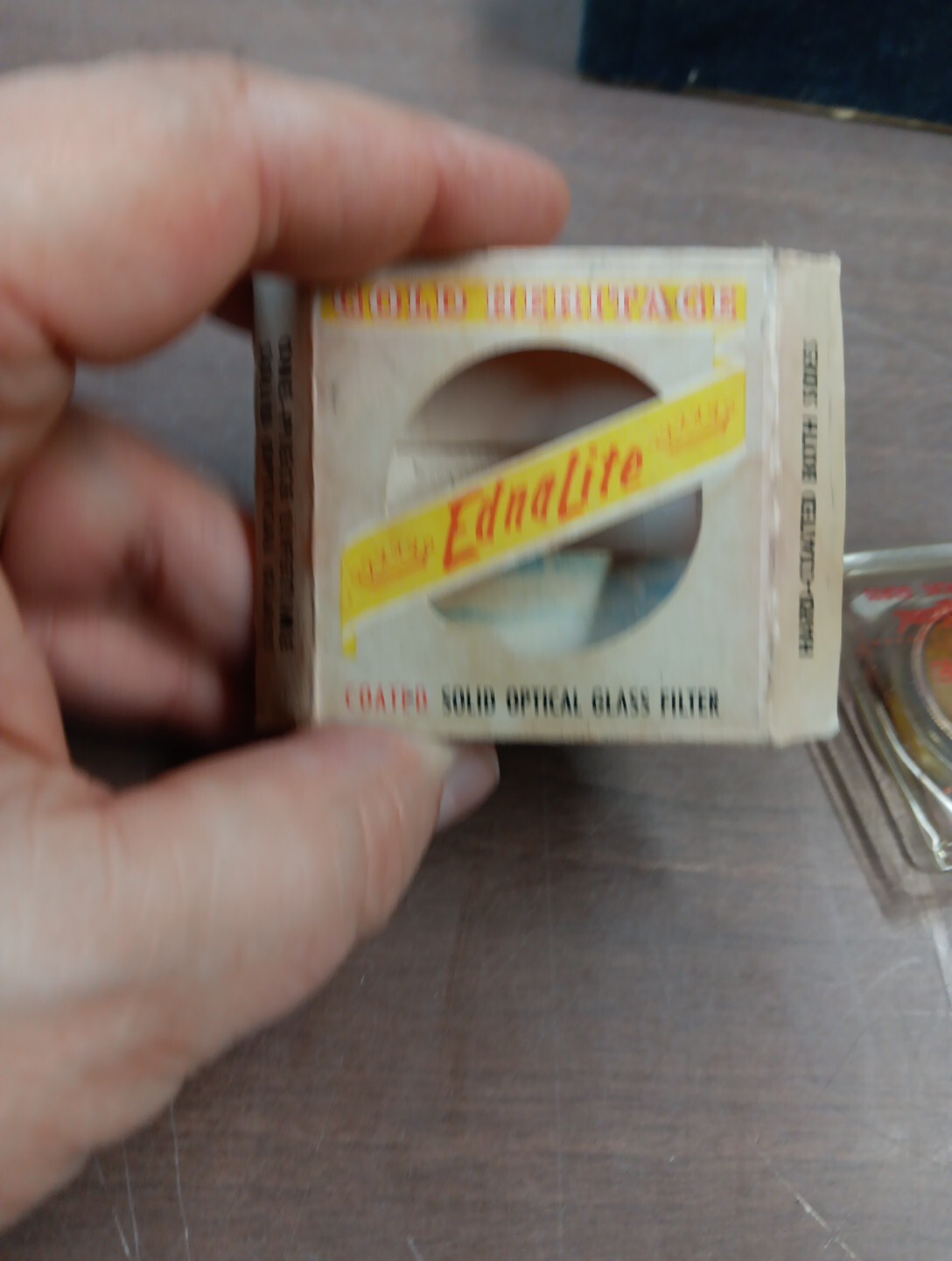 EDNALITE Gold Duraklad Optical Glass Series 5 Filter Yellow Contrast (Camera A)