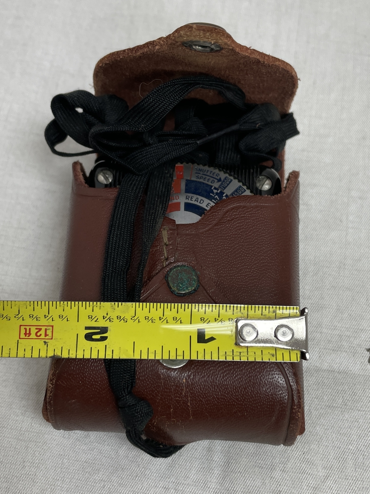Vintage GM Laboratories Inc SKAN Exposure Meter w/ Original Leather case