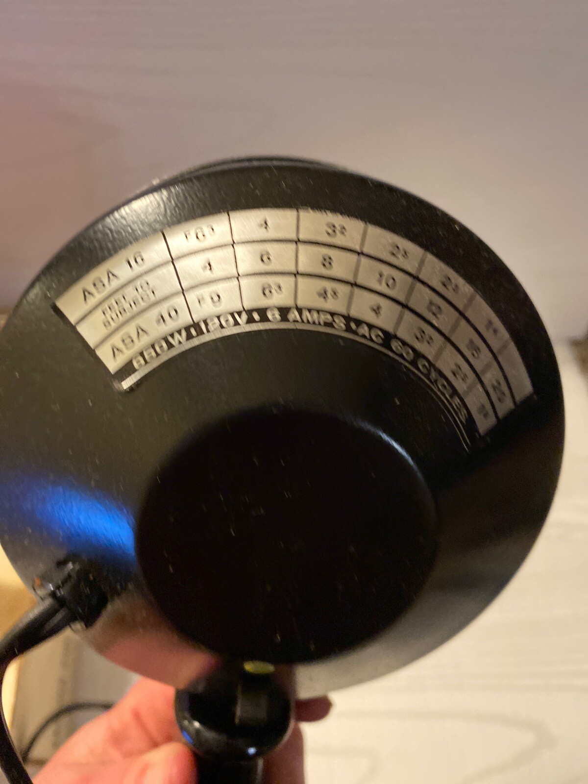 Vintage GE Kenco (875N) Super 8 Movie Lite With Grip & Mounting Bracket