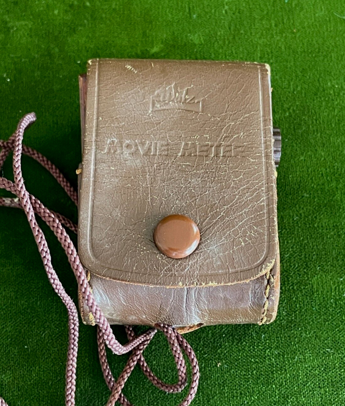 Vintage WALZ Light Exposure Meter for POLAROID Cameras Japan Leather Case