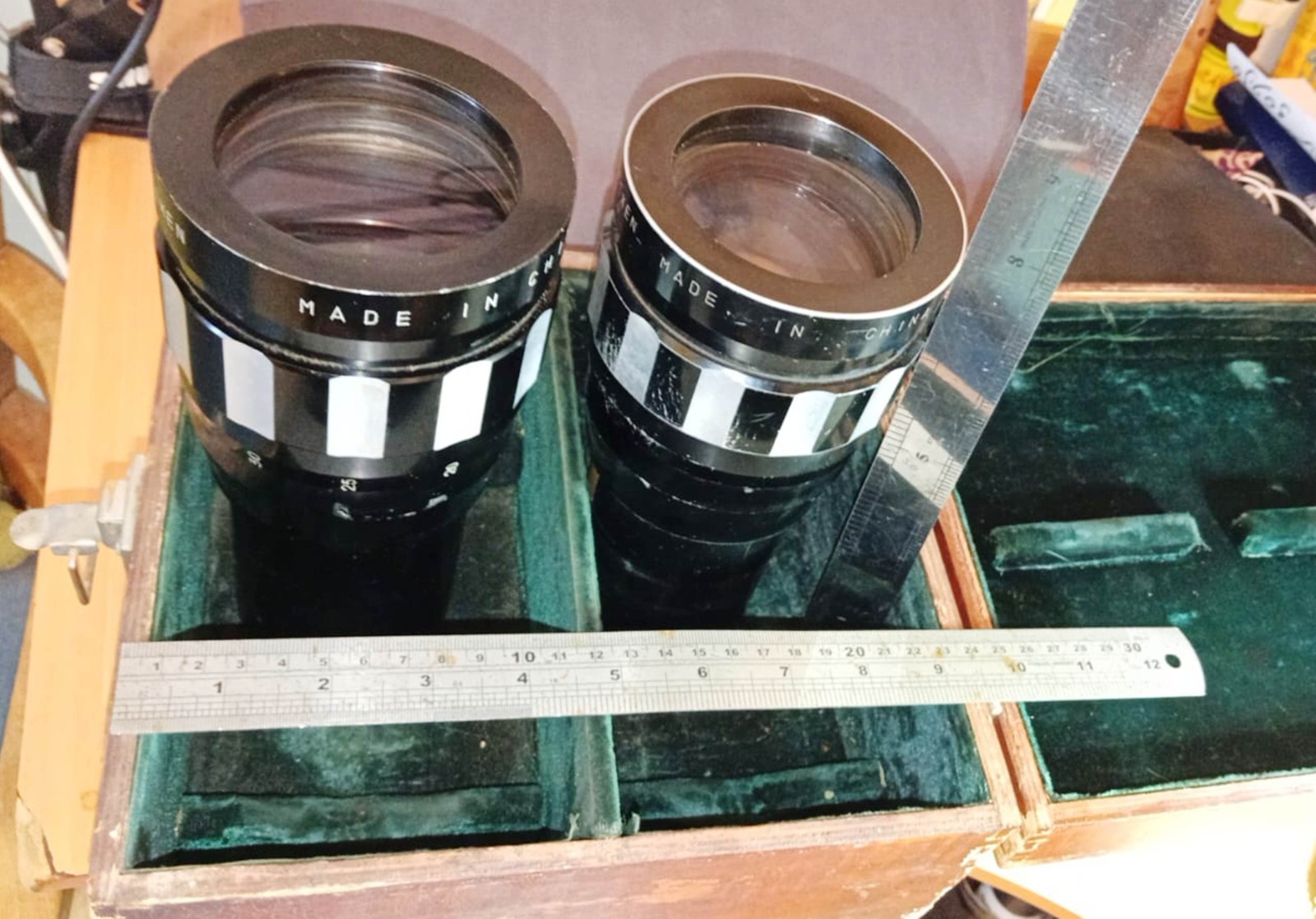 camera Lens ALTEXEN JFK 35 2x china Anamorphic Cinemascope box of couple rare