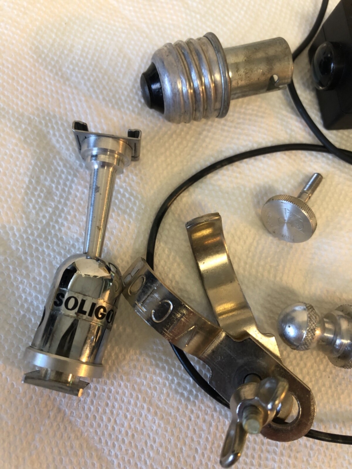 Vintage Box Camera Flash Accessories Soligor Braun Victor Prazision Germany