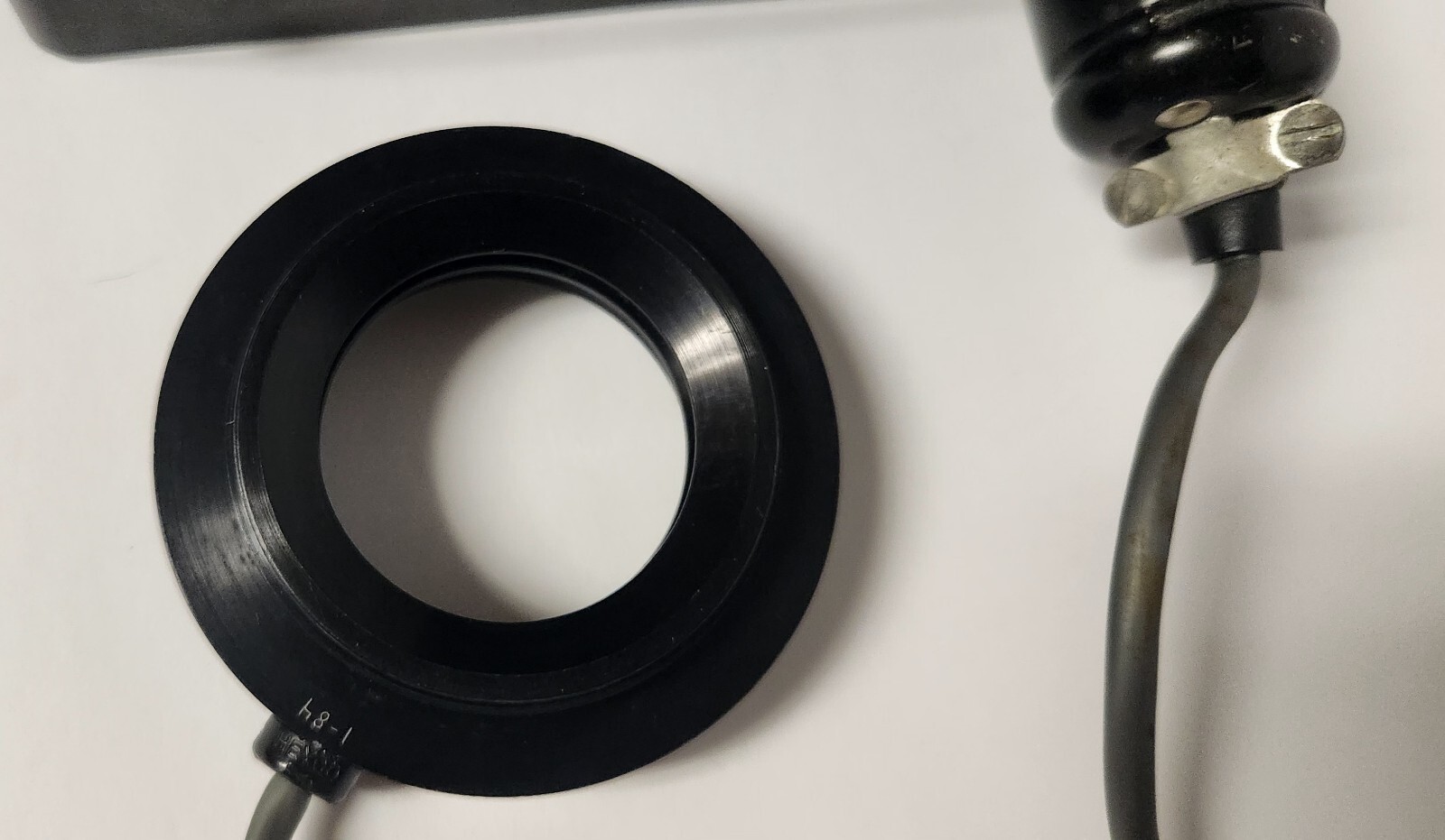 Vintage Camera Flash Ring with Control Box, TESTED Works Perfectly