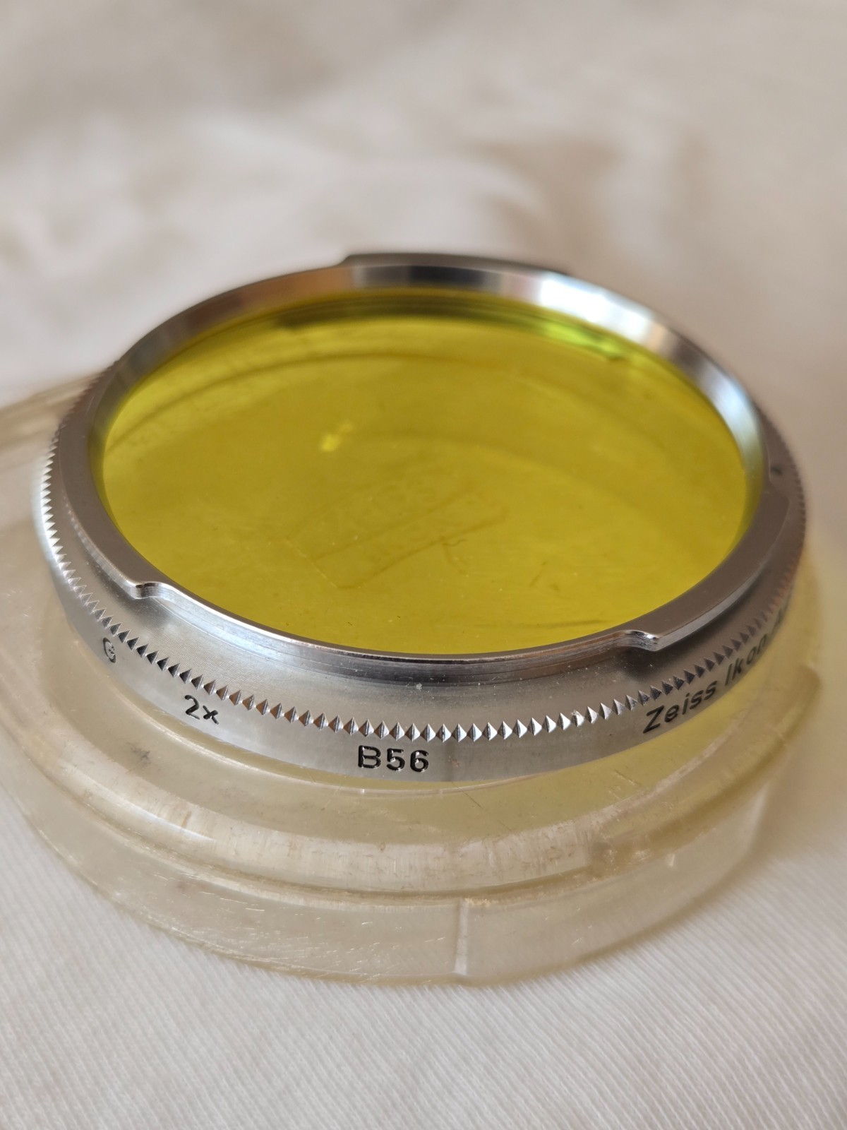 Original Zeiss Ikon A.G B56 (314 G 2x) Yellow Filter for Contarex Lens