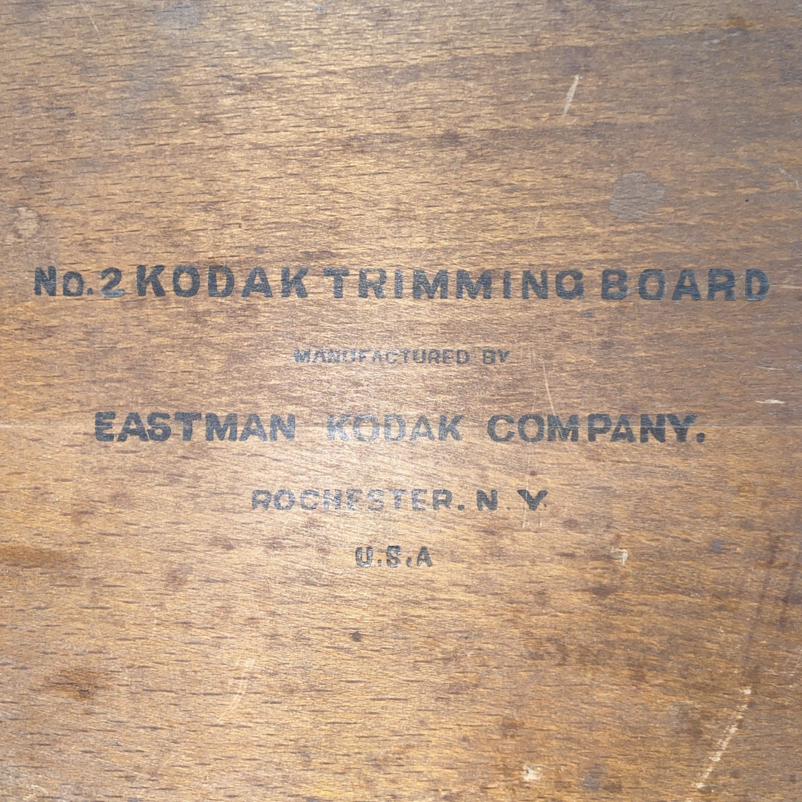 KODAK Vintage No 2, Picture 7″ X 7″ Trimming Board, Eastman Kodak Co., N.Y., USA