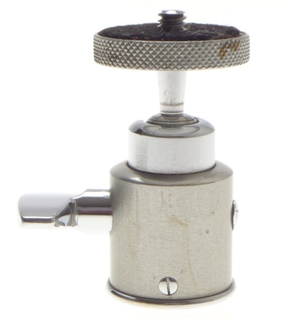 NICKEL BALL HEAD LEITZ WETZLAR TRIPOD LEVEL MOUNT FITS LEICA M CAMERAS M3, M6 M2
