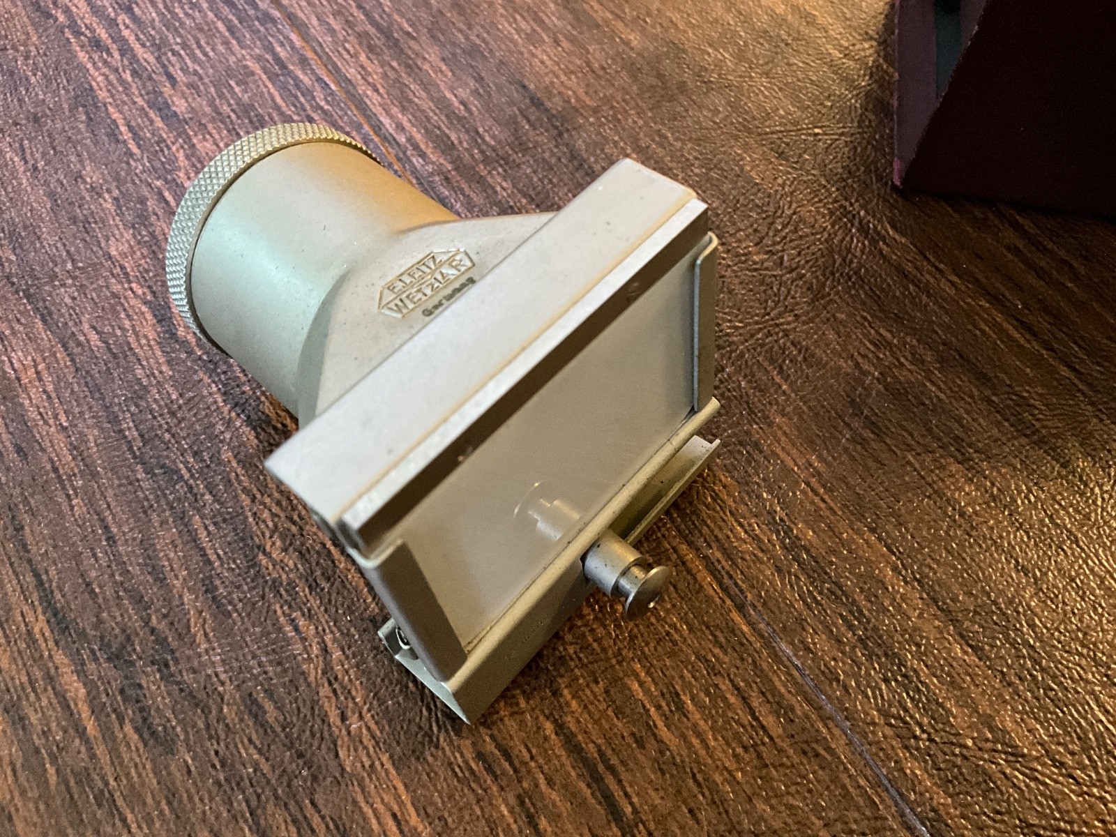 Good Condition Leitz Leica Natra Negative Slide Film Viewer Nickel from Germany