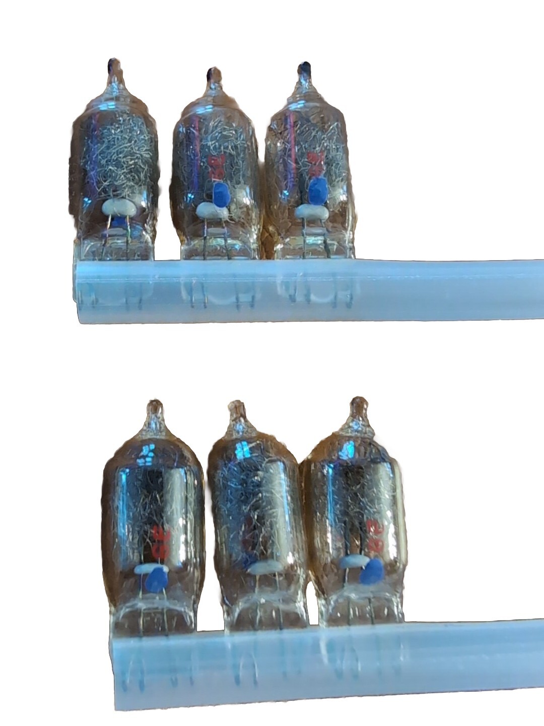 Vintage General Electric GE Blue Dot AG1 Flashbulbs Open Pack 6 Bulbs