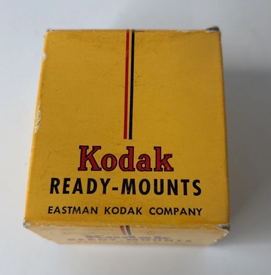 Kodak 35mm Ready Mounts 2-1/4 X 3-1/4 Plate Camera – not counted