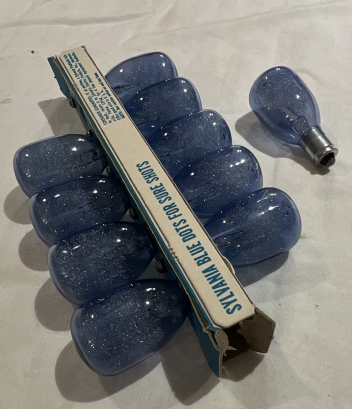 GE Sylvania Vintage Flashbulbs M25, M2, M3, M3B, Magiccubes