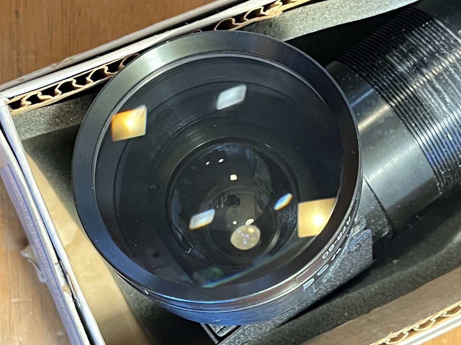 Vintage Buhl Optical 500 Inch EFL 16mm F1.4 RP 878-80 Lens