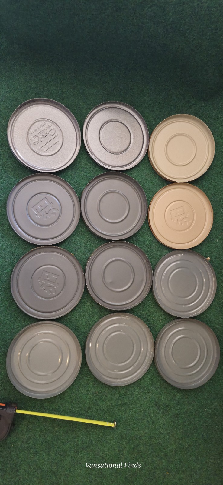 Lot Of 6 Vintage Film Canisters 5 Inch