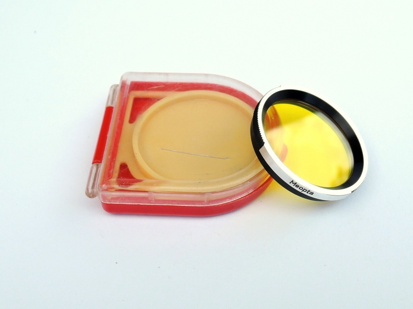 Flexaret MEOPTA G2 B36 Yellow Color Filter Czechoslovakia Genuine Accessories