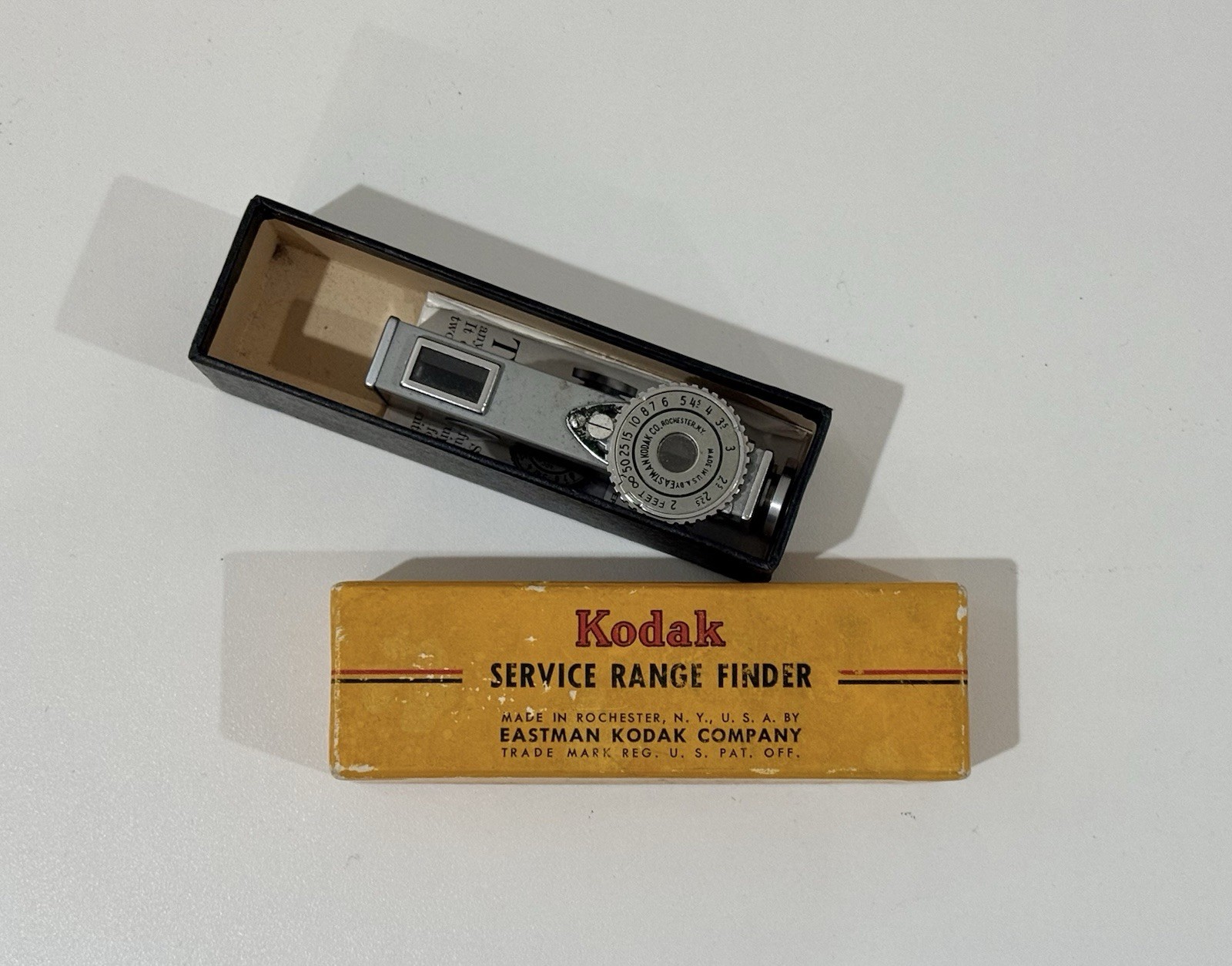 Kodak Service Range Finder Vintage with Original Box and Instructions Manual