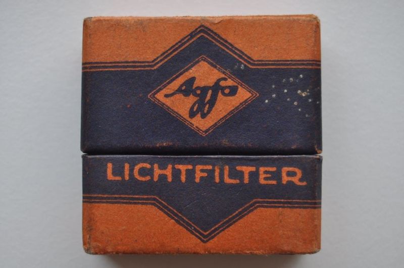 AGFA Vintage Yellow Light Filter No.3 30/31 mm in Box