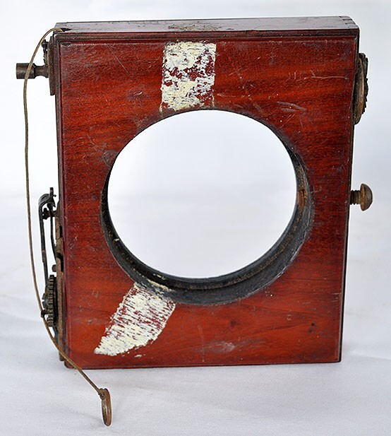 Wooden Roller Blind Shutter 80mm For Brass Lens/Field Camera For Repair/Parts