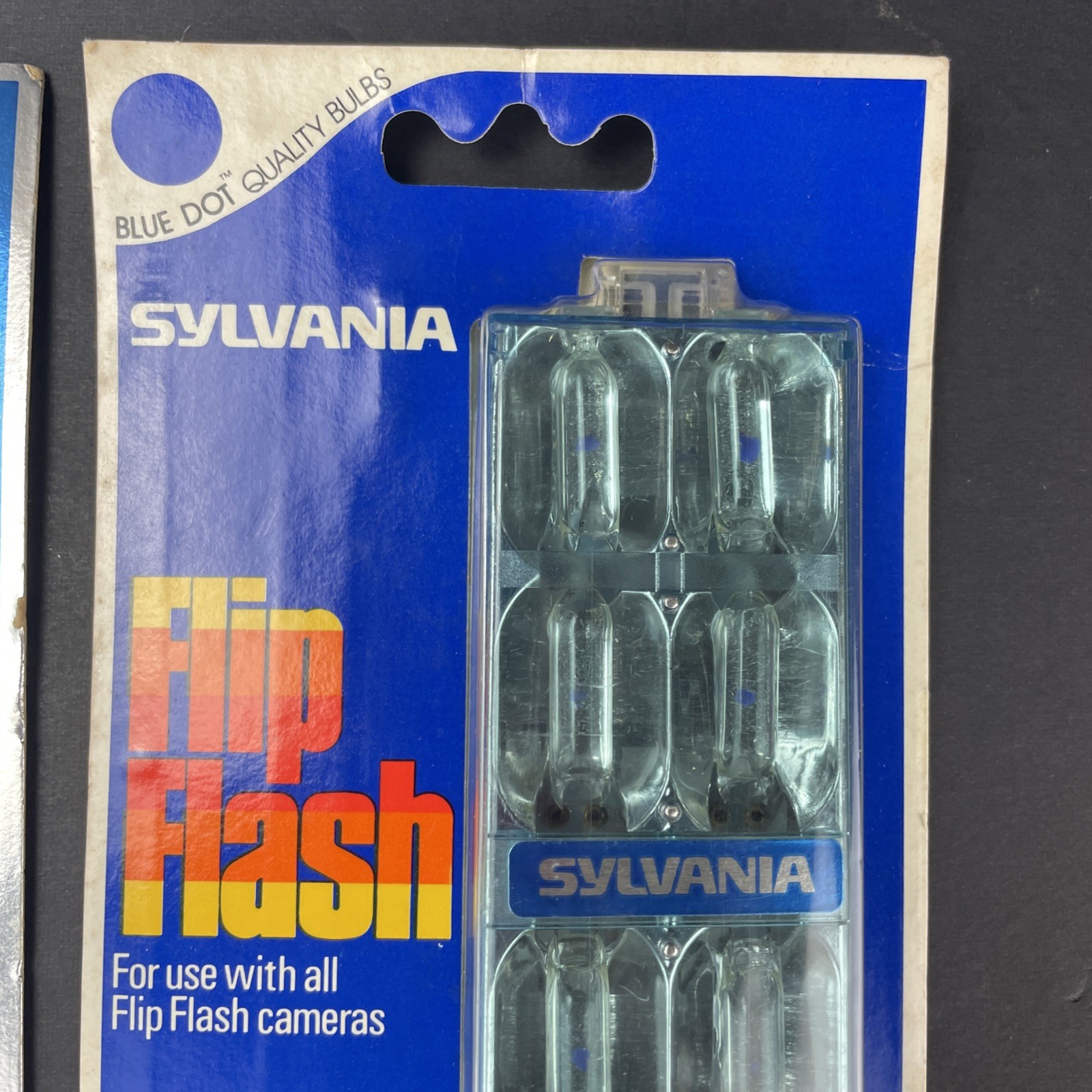 Lot Of 4 New Old Stock Sylvania Blue Dot Flip Flash New In Box 32 Flashes