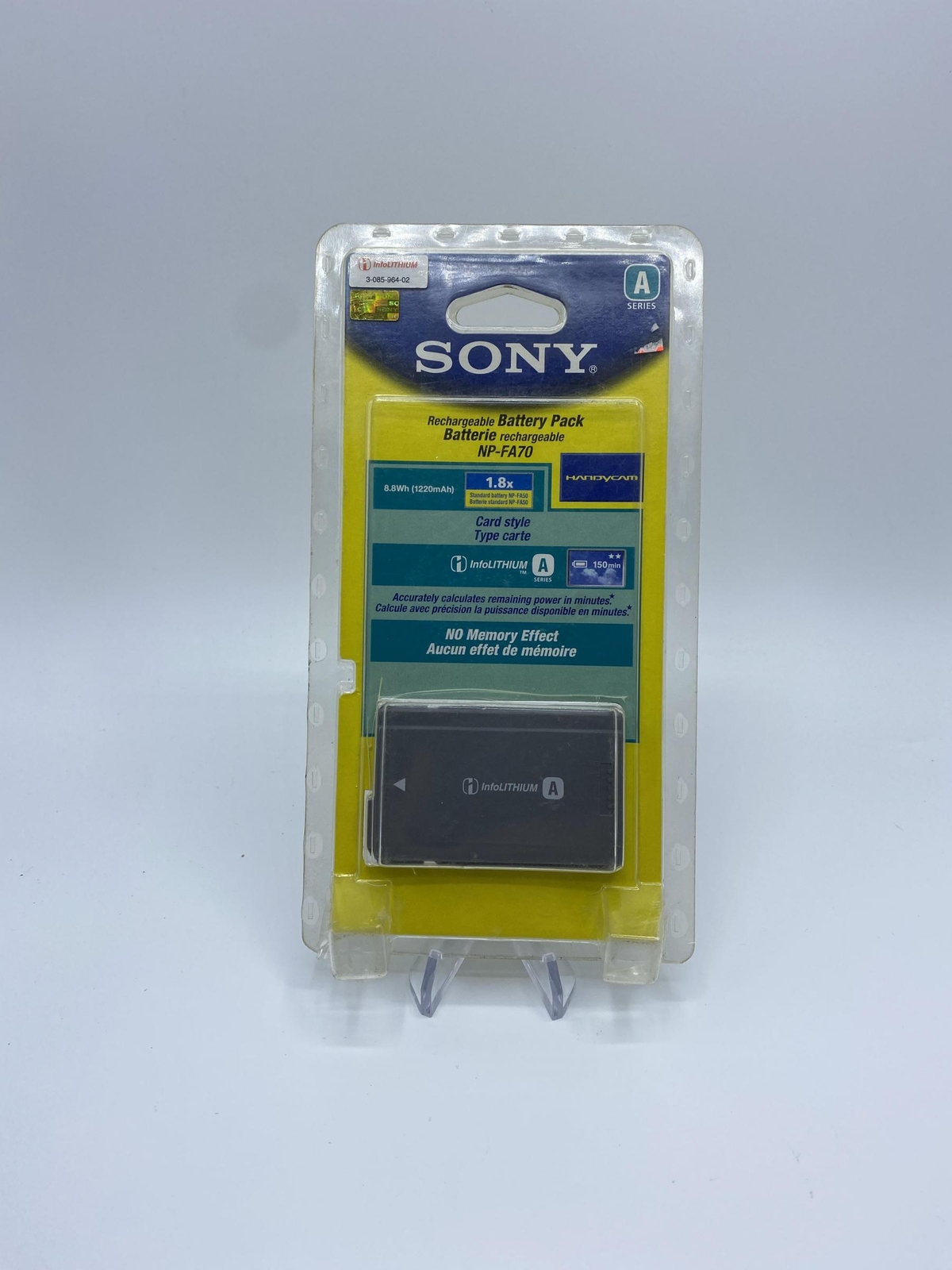 Boxed Genuine Sony Battery for DCR-HC90/DCR-PC55/DCR-PC1000/DCR-DVD7 (NP-FA70)