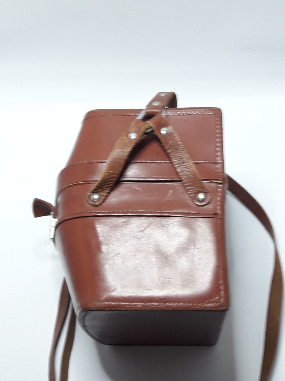 Original Vintage Case USSR from Kiev-60/6C Medium Format Leather Good Condition