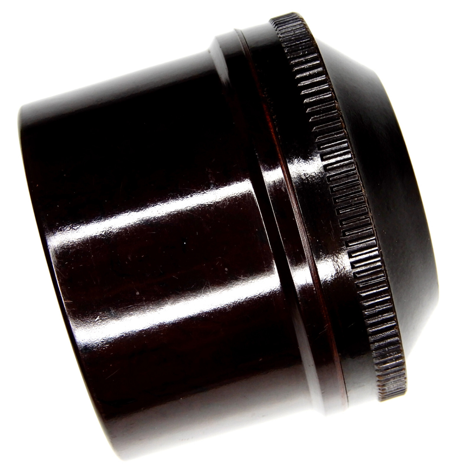 Dark-Brown Bakelite Case for SM Nickel 5cm Summar & Elmar ………. Minty