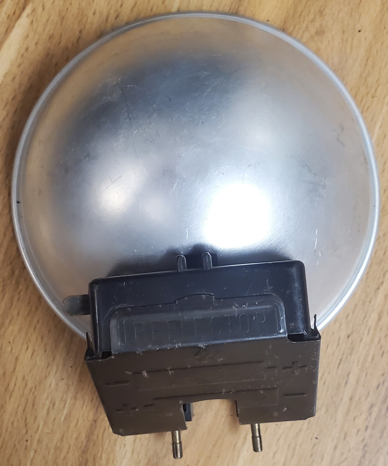 Vintage Aluminum Camera Flash Reflector Unbranded Untested