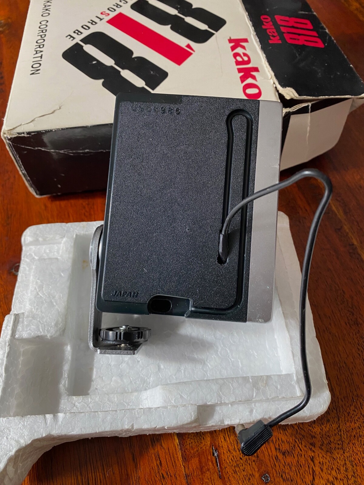Vintage KAKO 818 Microstrobe Camera Flash Made in Japan Boxed