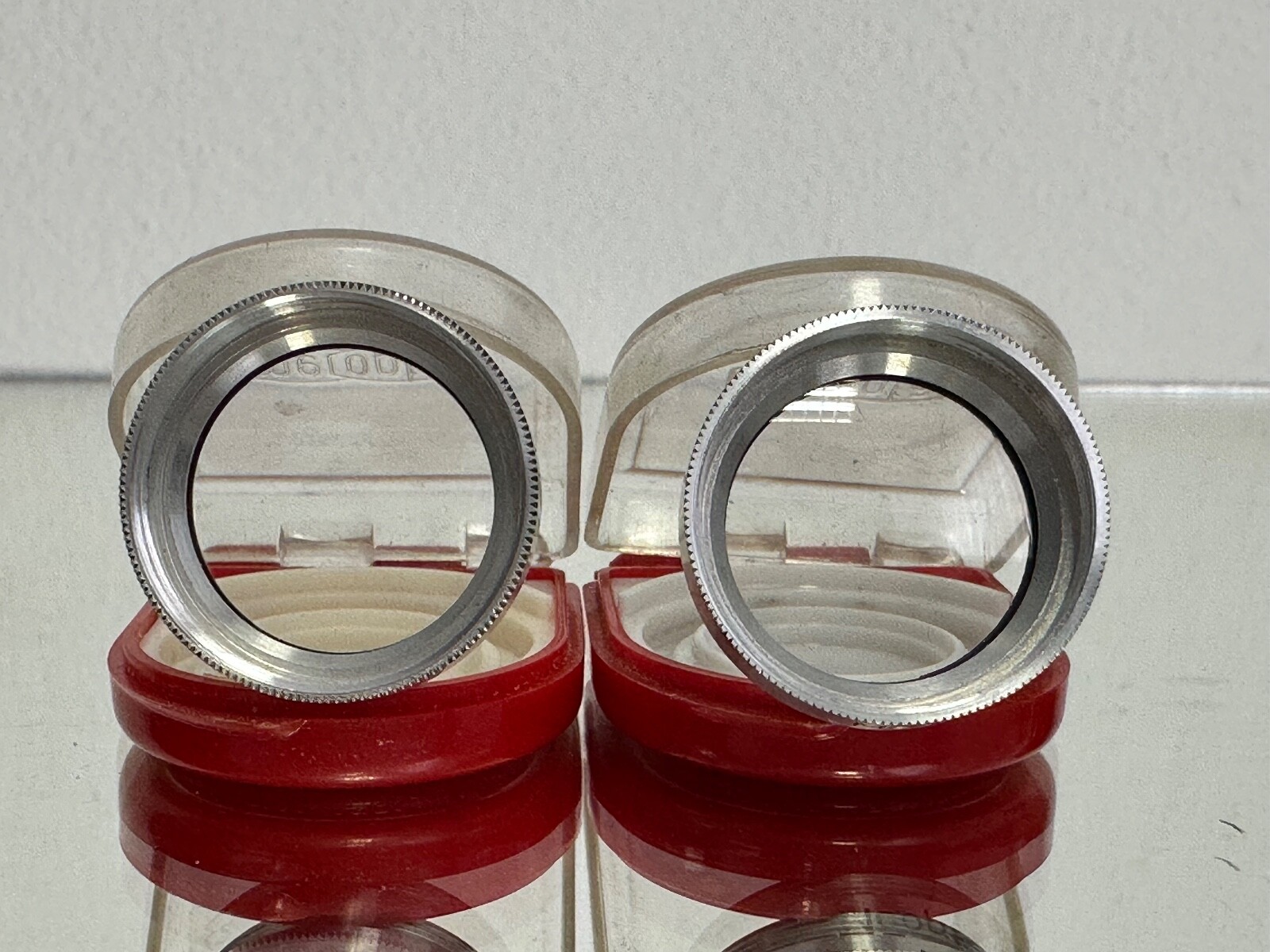 2x CLOUSE UP LENS M22 FOR VINTAGE CAMERA MEOPTA