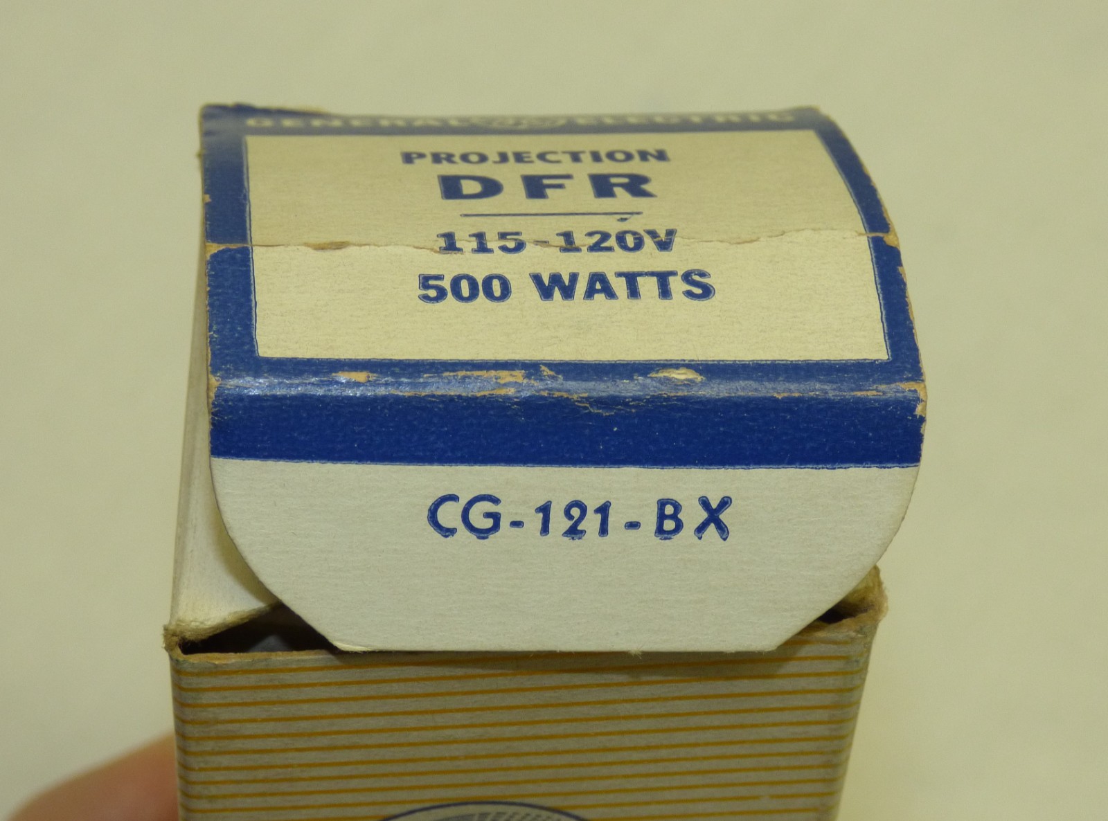 GE DFR Precision Film Projector Light Bulb 500W 115-120V Vintage Projection NOS