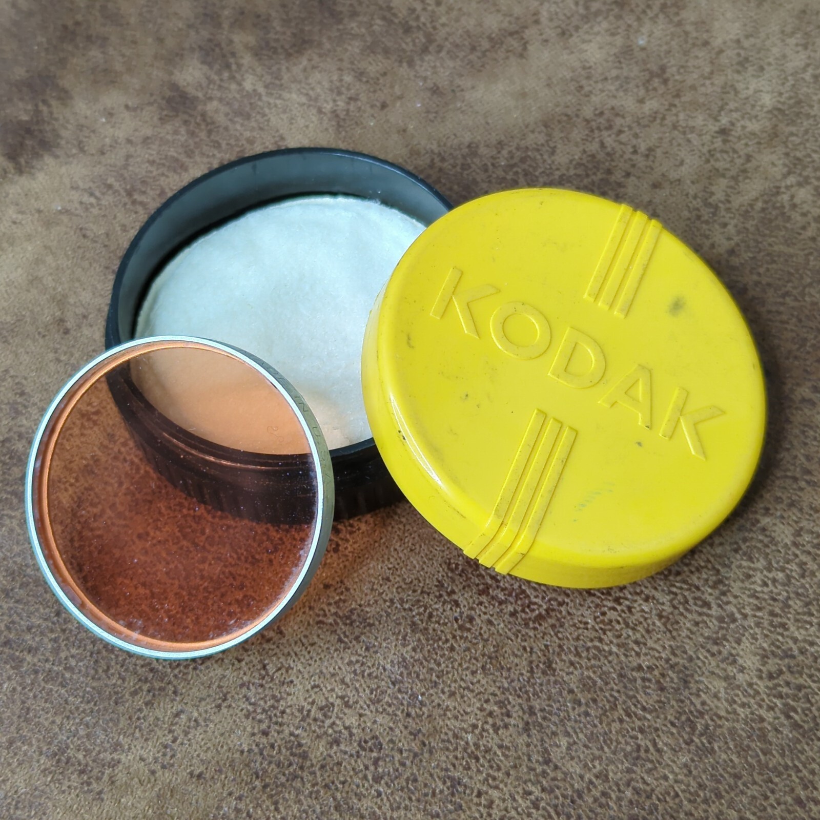 Kodak Series VI Daylight Type A Film Filter and Plastic Case Vintage