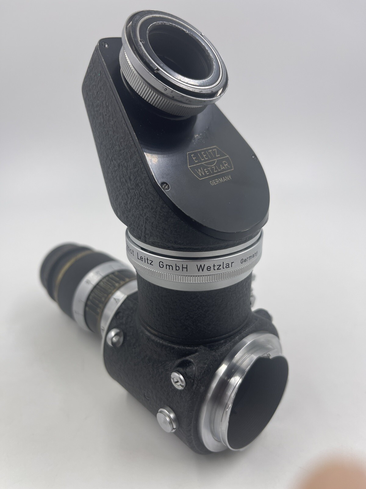 Leitz Wetzlar system E.Leitz Elmar 1:4 f=9cm black/chrome Fits Leica M Camera