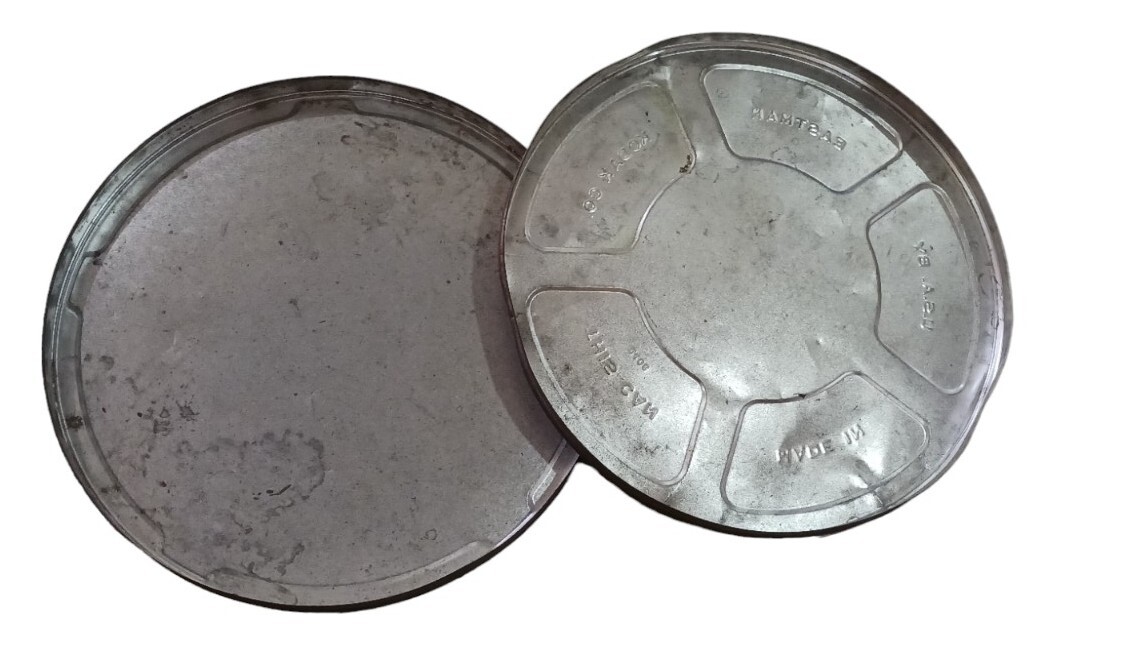 Vintage Eastman Kodak Co. Made In USA Empty Film Tin Cannister 12.5″ Diameter