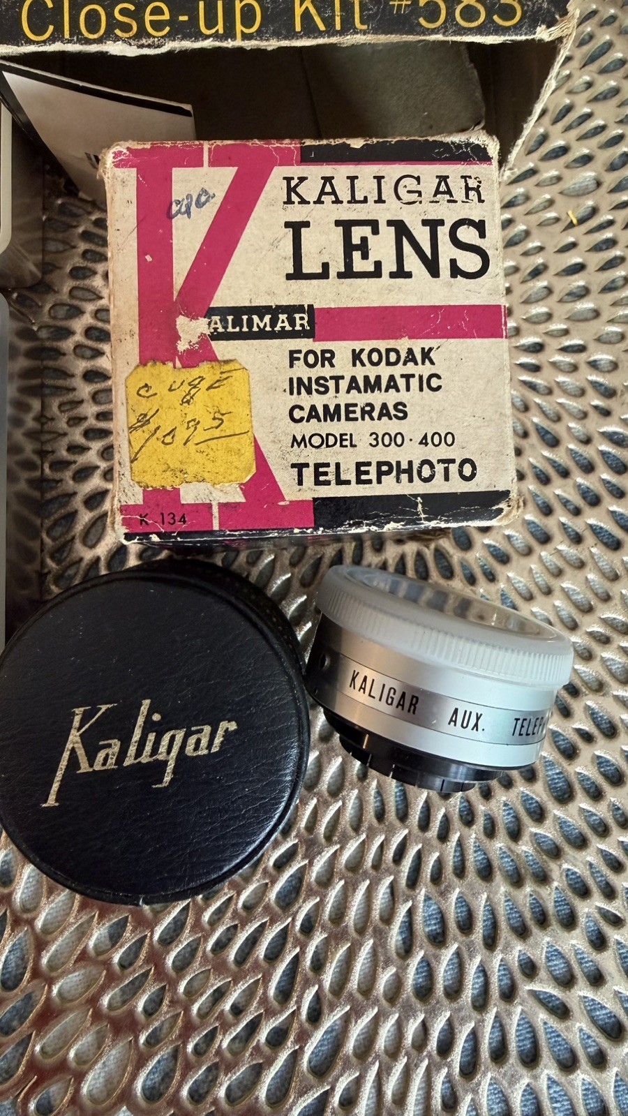 Vintage Polaroid Close-up Kit #583 and Kaligar Lens Telephoto