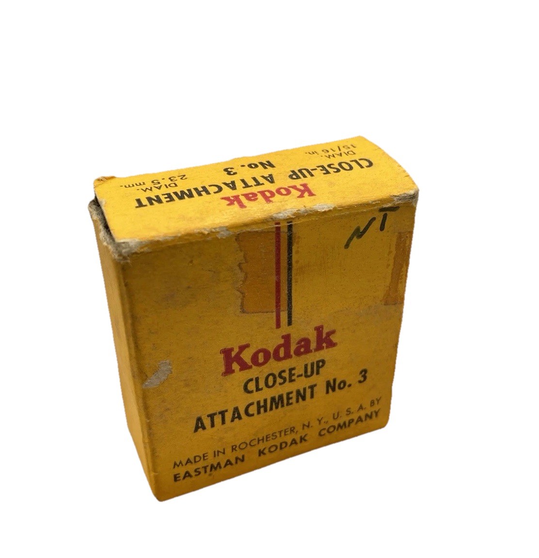 Vintage Kodak Close-Up Camera Attachment No. 3 with Original Box & Plastic Case