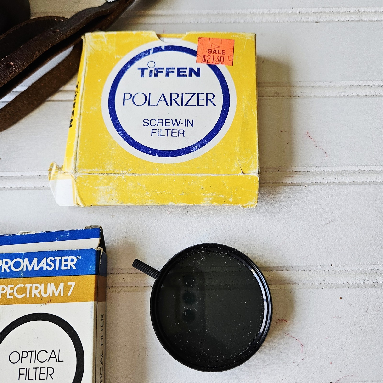 Vintage Film Camera Lens Filter & Accessory Lot Tiffin Kodak Deitz Promaster