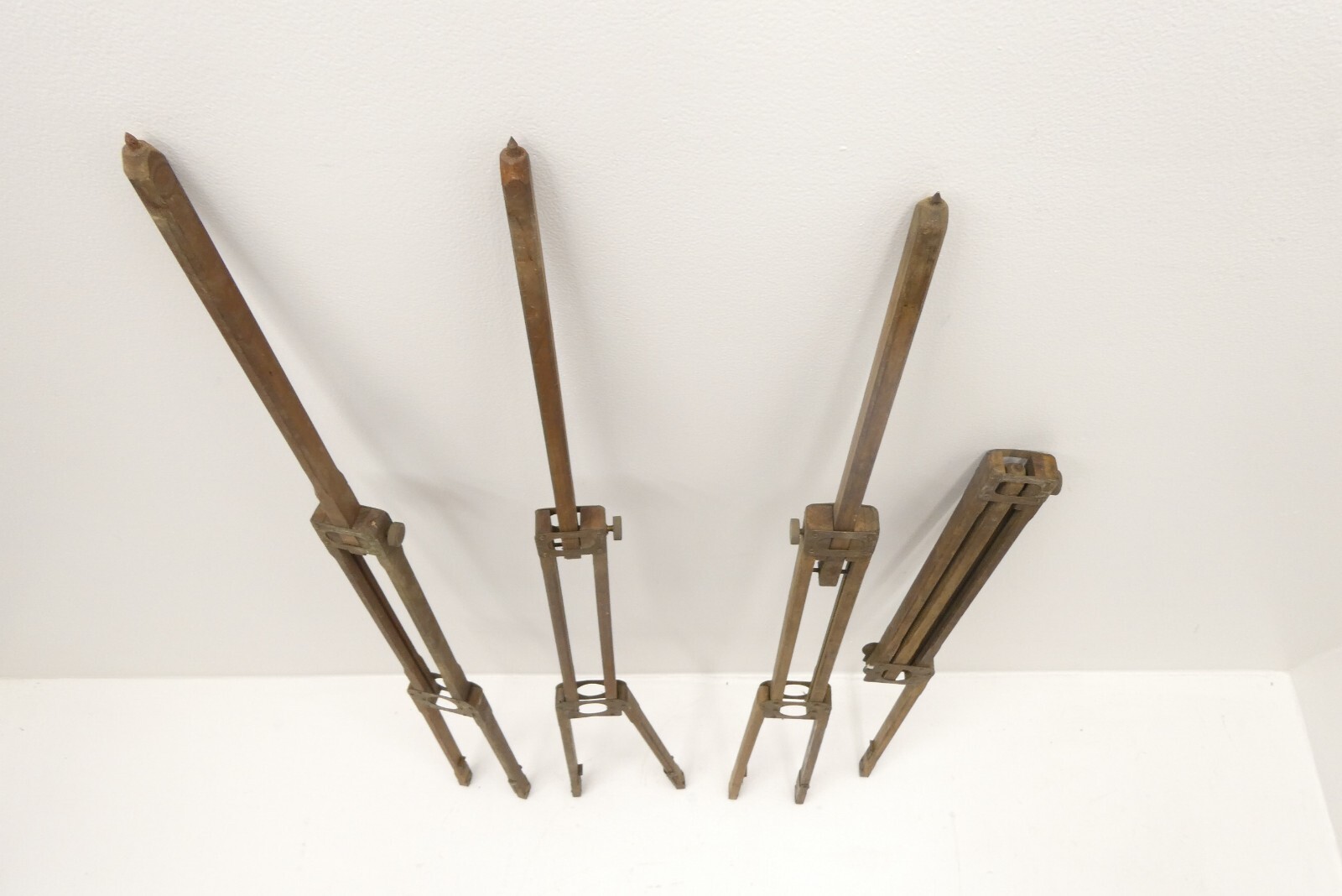 Brass Wood Legs Parts US Engr Dept Folmer Schwing Eastman Kodak Tripod Legs 1914