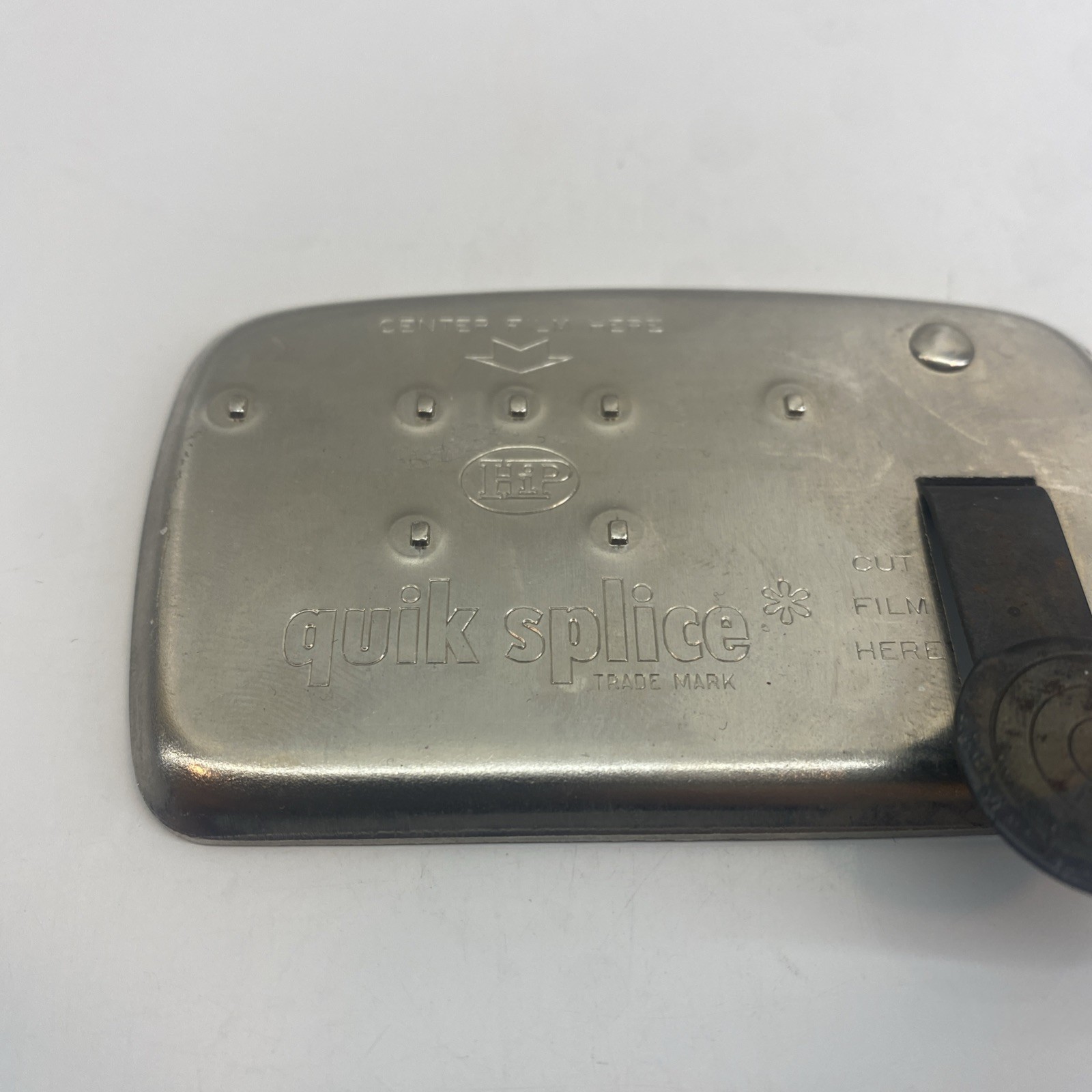 Quik Splice Vintage 8mm Film Splicer Hand Size Photographic Tool