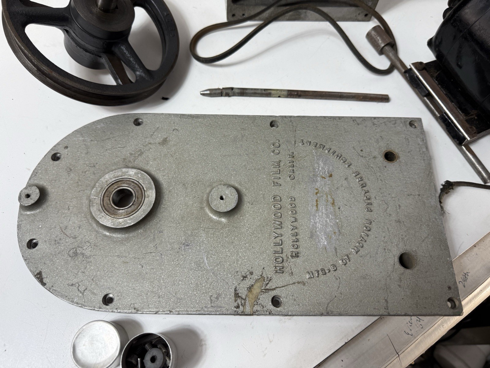 Vintage Hollywood Film Co. Motion Picture Equipment Housing & Bodine Motor Lot