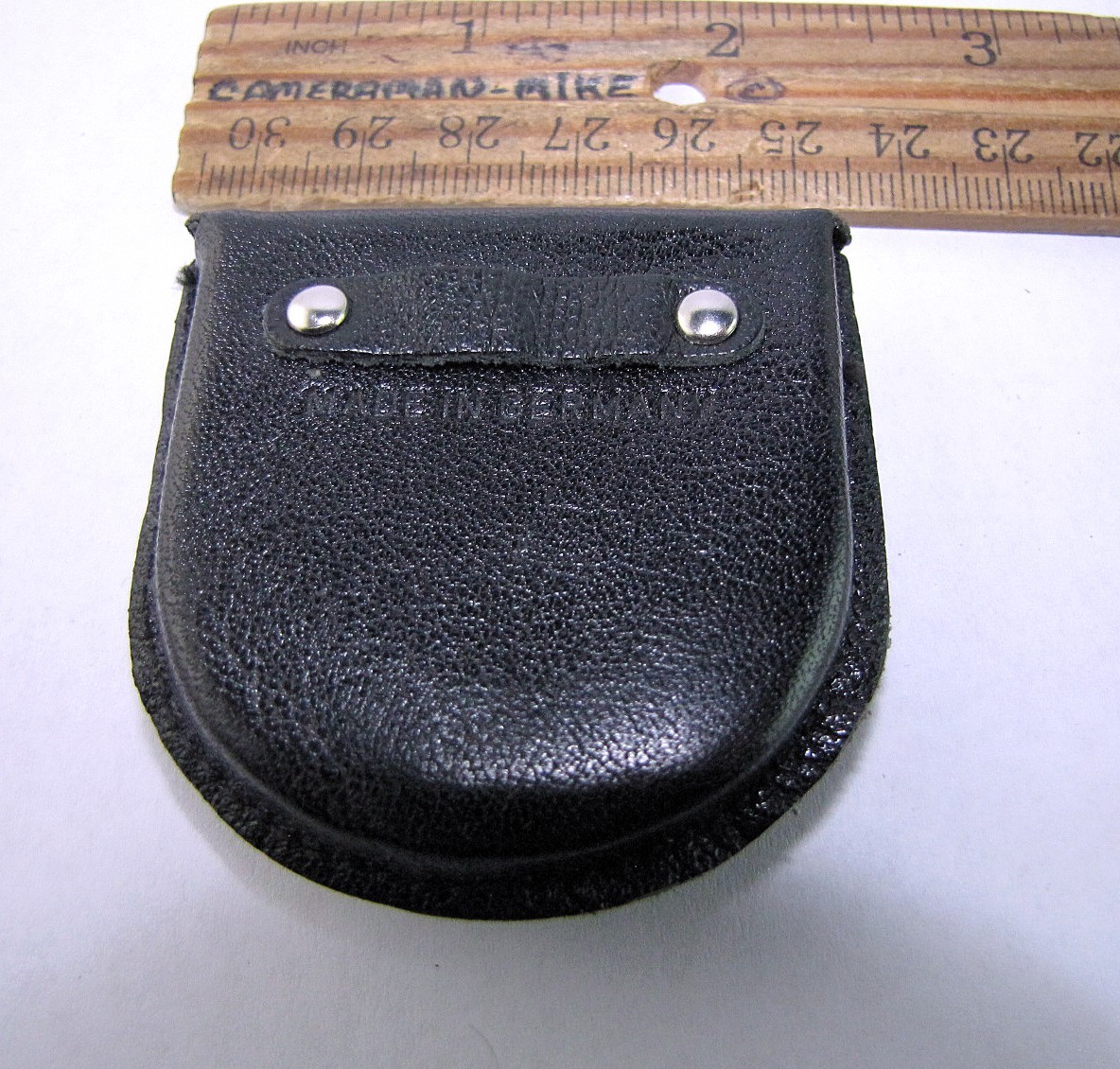 Minox Photo Filter Case Black Leather Vintage