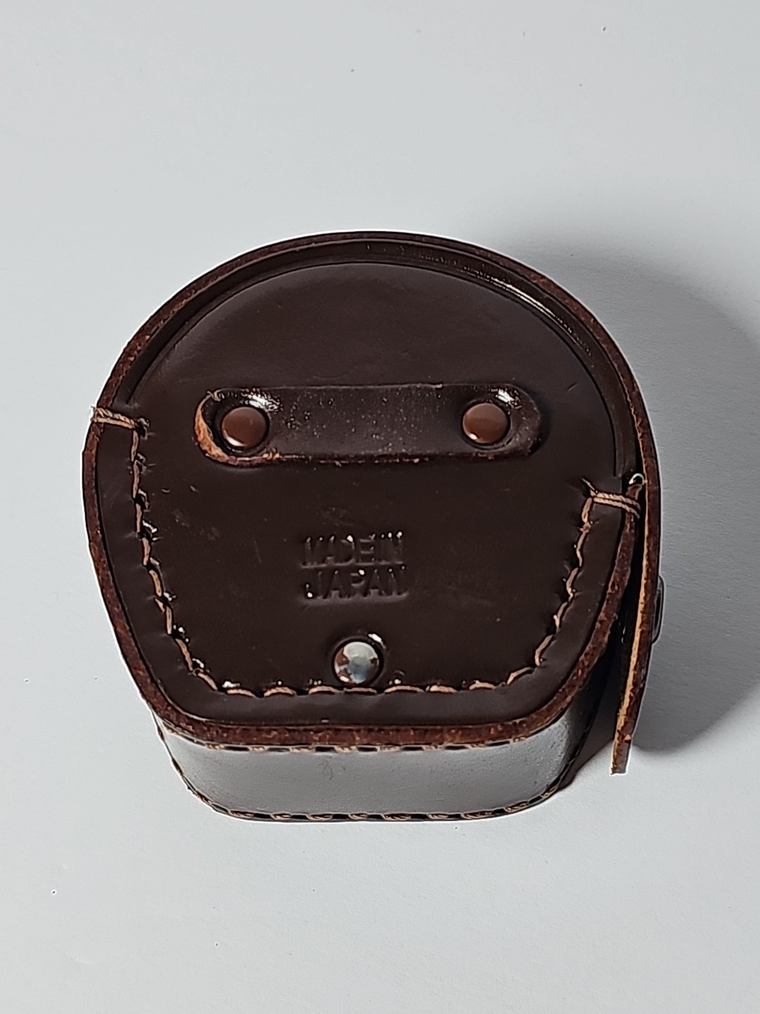 Vintage Rollei Leather Lens Case Mid-Century Germany