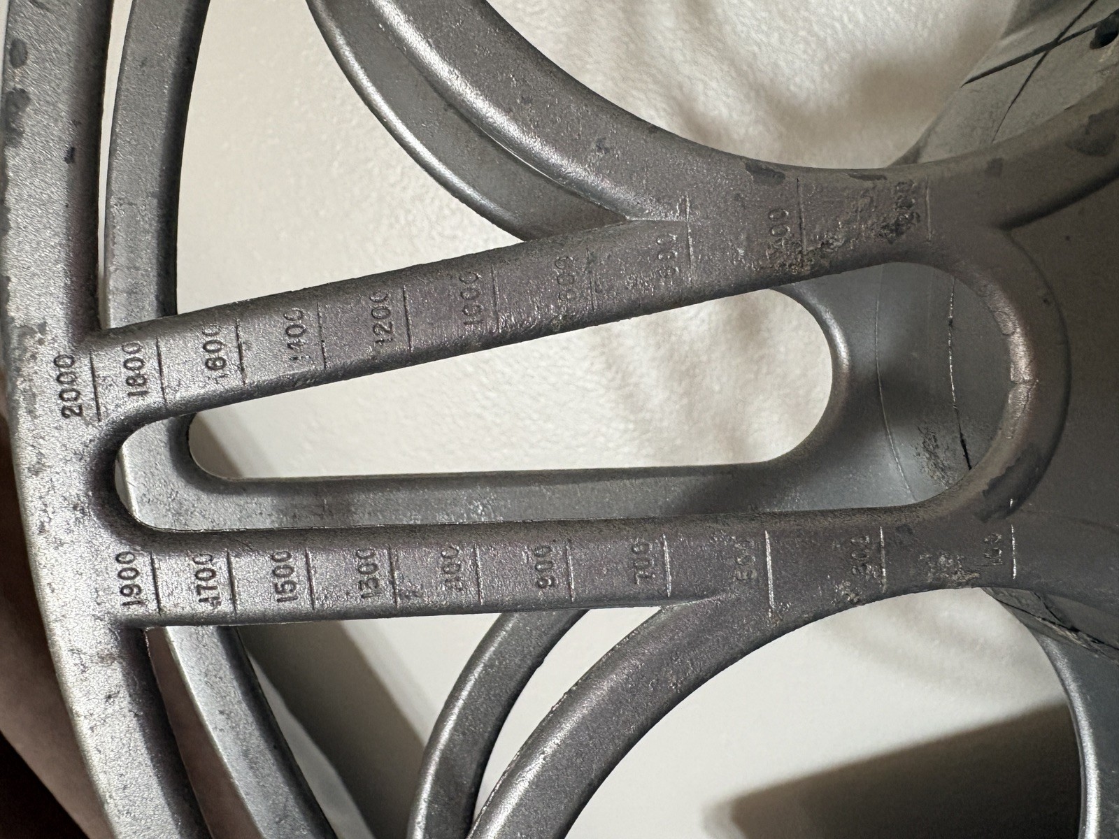(2) Vintage Goldberg Bros 35mm Cast Alum Film Movie Theater Reel 15″