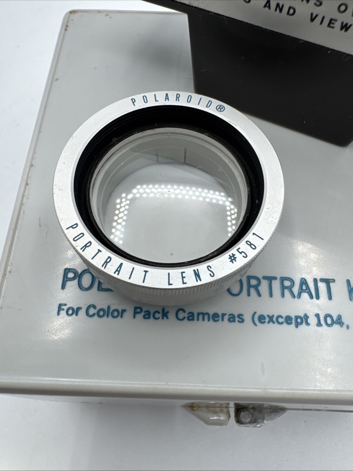 Polaroid Portrait Kit 581 & Diffuser for Polaroid Automatic 230 240 Land Camera