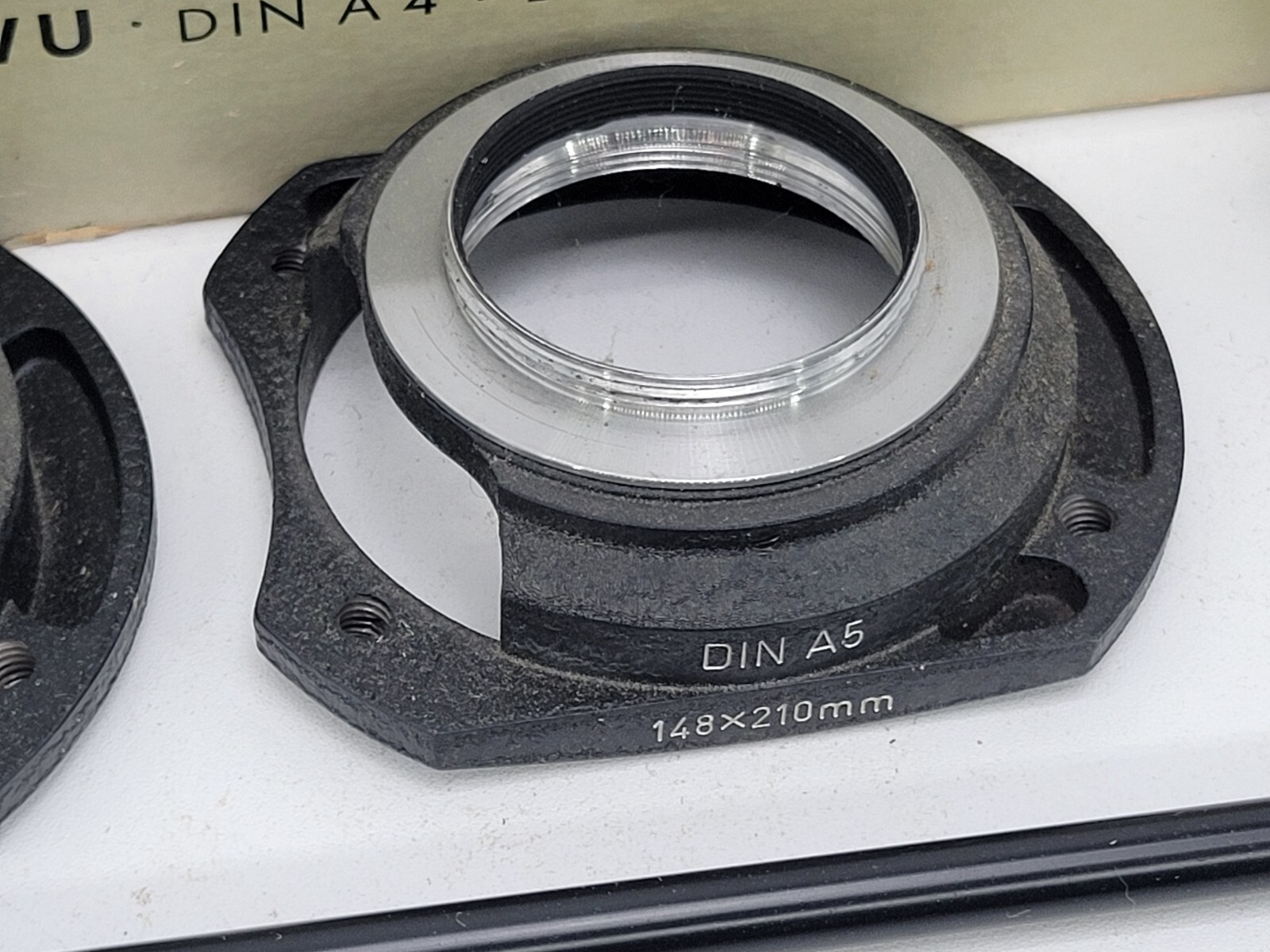 LEITZ LEICA BOOWU-M Mount COPY STAND DIN A4, DIN A5, DIN A6 5cm USA