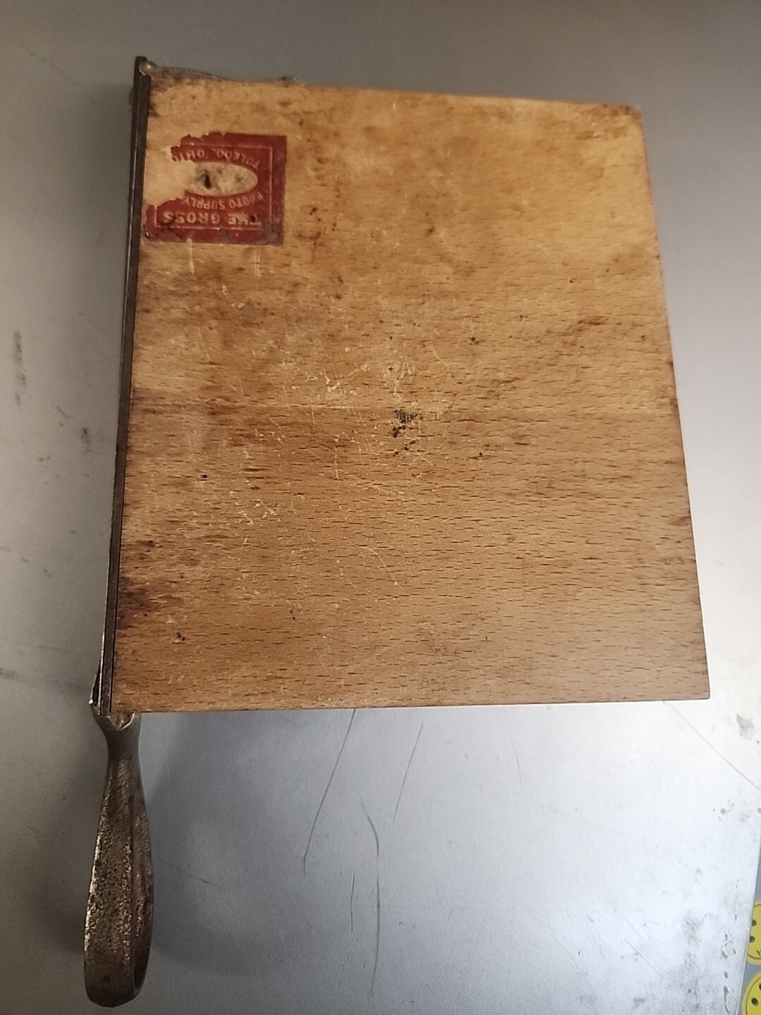 Vintage No 1 Eastman Kodak Negative Film Photograph Picture Cutter Trimmer Board