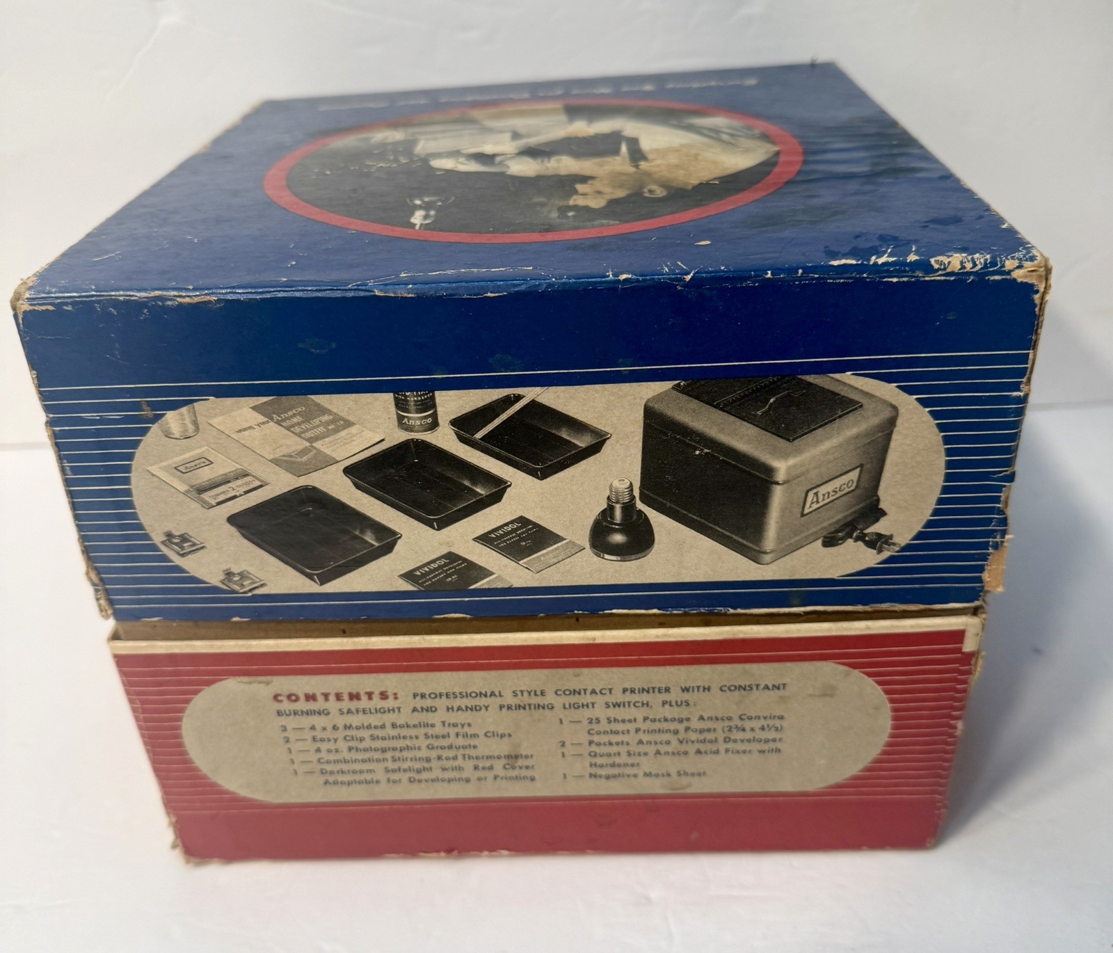 Vintage Ansco Home Developing Outfit No. 2A Tested – Works – See Description!