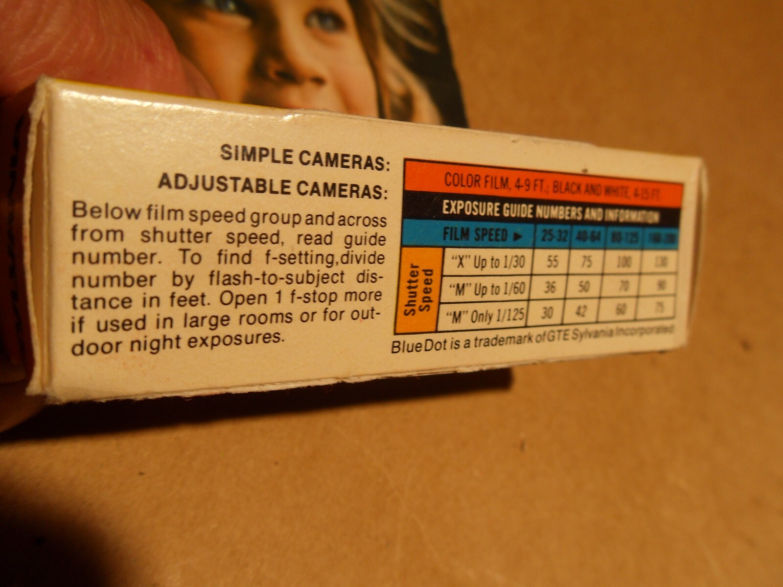 Sylvania Blue Dot Flashcubes Camera Flash Cubes 3 Pack 12 Flashes NEW OLD STOCK