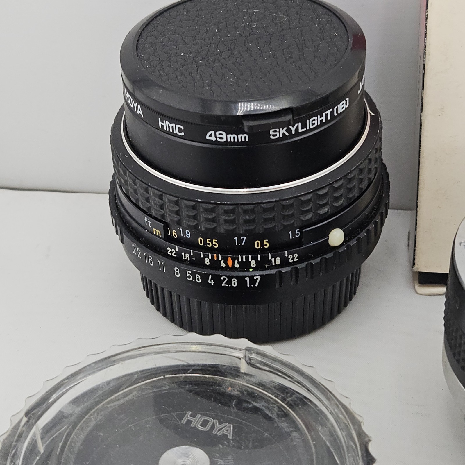 Pentax Film Camera Bundle Lens Soligor Tele Converter Hoya Filters Untested Lot