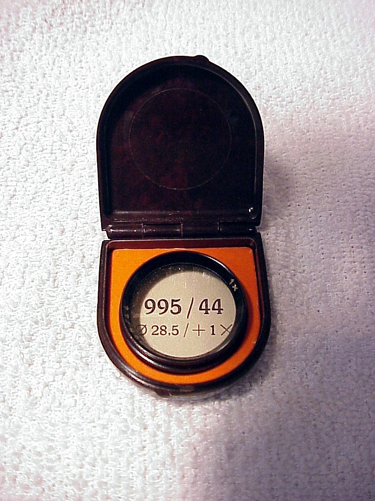Closeup Zeiss 27mm push-on Filter +0.5X | Contaflex Contina Rollei | New | $14 |