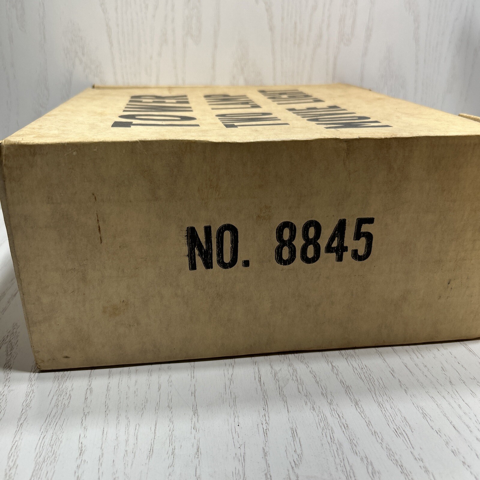 Vtg Tower Portable Lamp Movie 2 Bulb Light Bar/Strip # 8845 W/Original Box Works