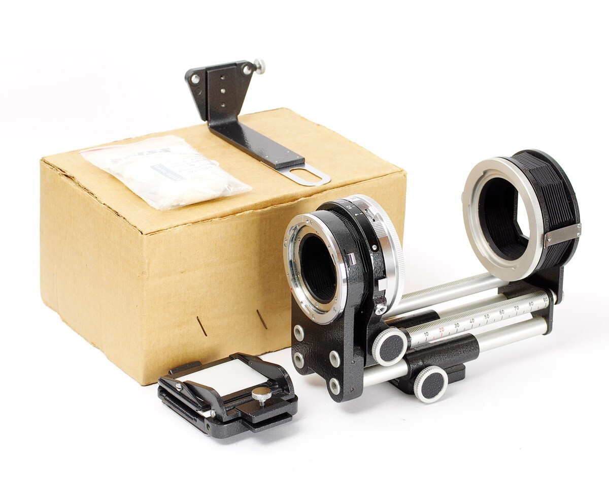 Zeiss Ikon Contarex Macro Bellows Device with Slide Copy Attachment