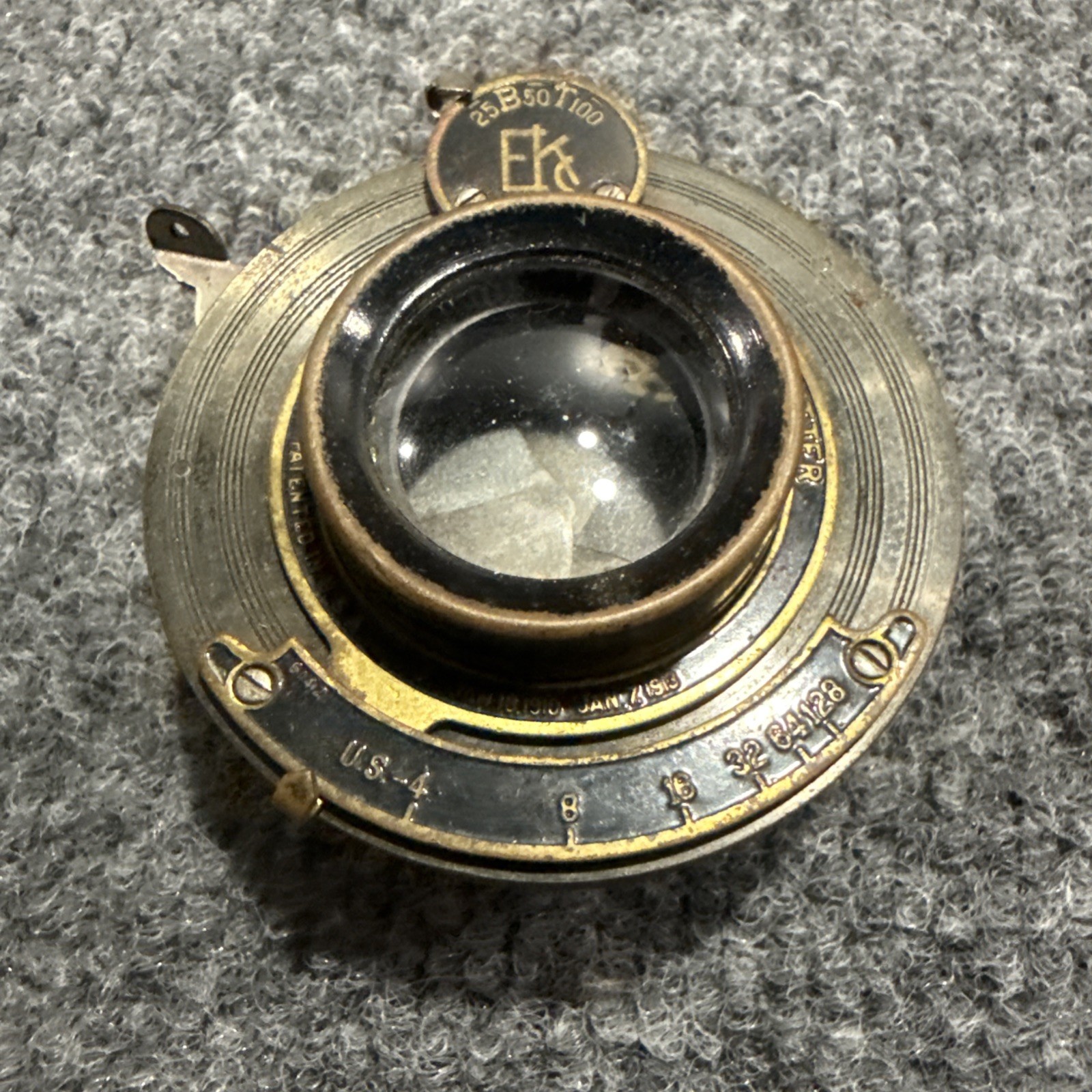 Kodak Antique Ball Bearing Shutter with Bausch & Lomb Rectilinear lens.